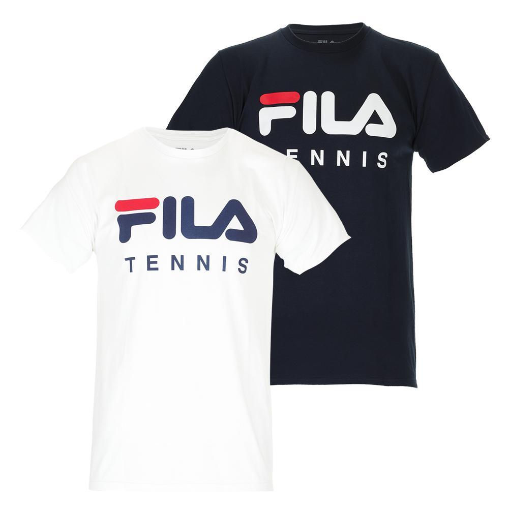 Men`s Fundamental Fila Tennis Tee Apparel Fila