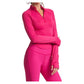 Women`s Zip Performance Long Sleeve Tennis Top Apparel Thrive Societe