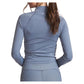 Women`s Zip Performance Long Sleeve Tennis Top Apparel Thrive Societe