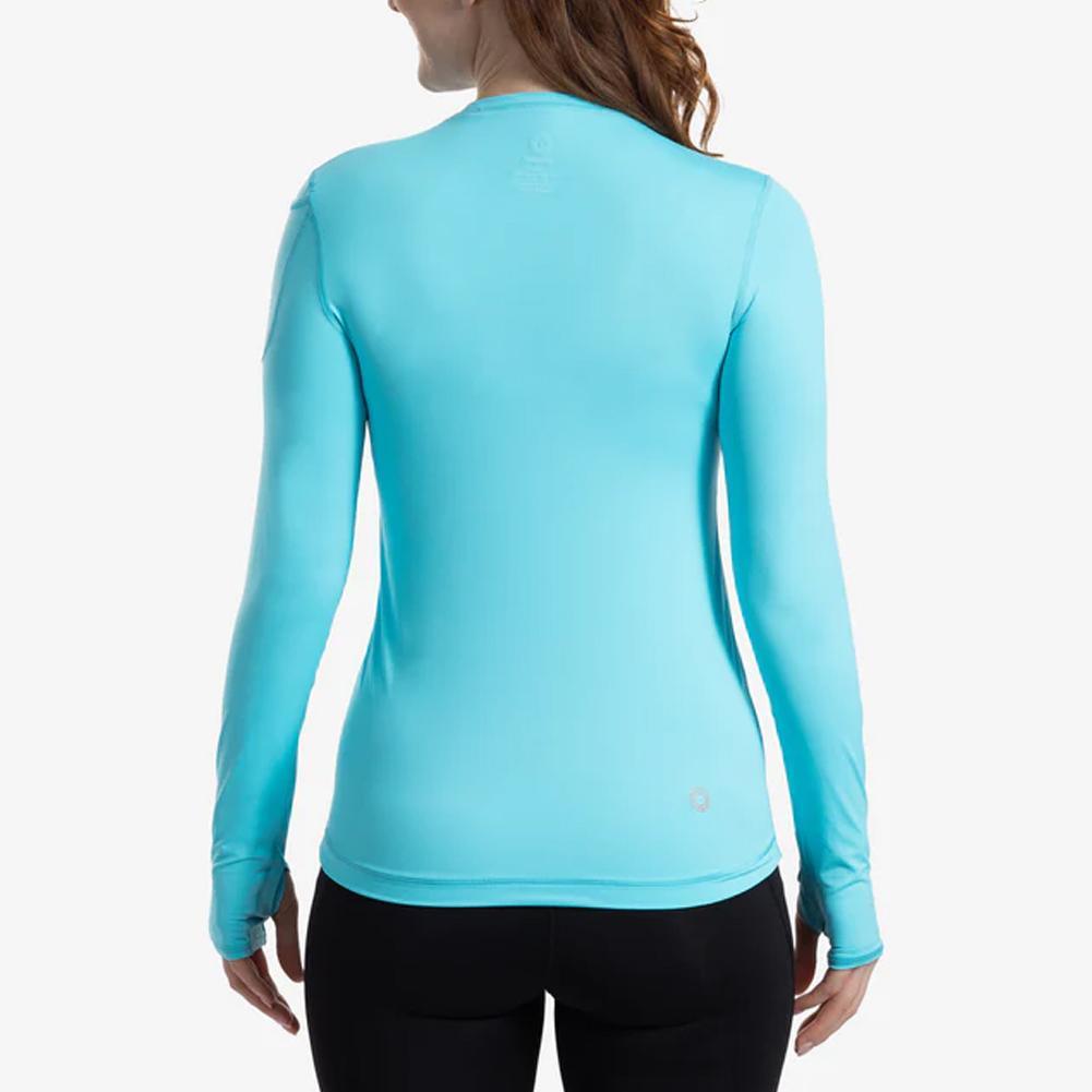 Women`s 24/7 Long Sleeve Tennis Crew Apparel BloqUV