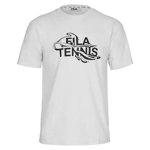 Men`s Drip Graphic Tennis Tee Apparel Fila