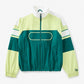 Unisex Center Court Ace Podium Tennis Jacket Rainforest and Shadow Lime Apparel Fila