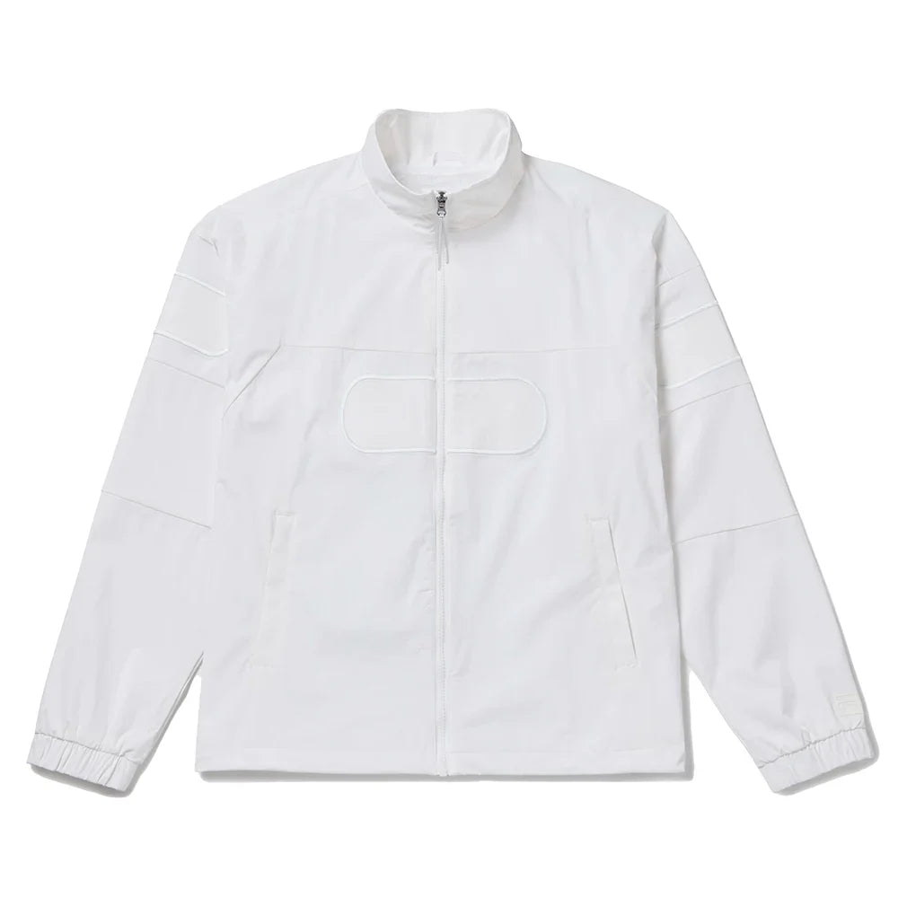 Unisex Center Court Ace Podium Tennis Jacket White and Black Apparel Fila