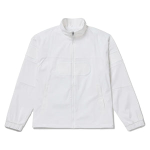Unisex Center Court Ace Podium Tennis Jacket White and Black Apparel Fila