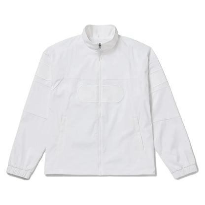 Unisex Center Court Ace Podium Tennis Jacket White and Black Apparel Fila