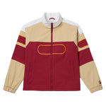 Unisex Center Court Ace Podium Tennis Jacket Tibetan Red and Irish Cream Apparel Fila