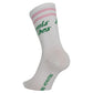 Tennis Vibes Socks Pink and Green Socks Runway Athletics