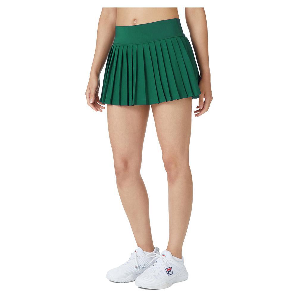 Women`s Heritage Pleated Woven Tennis Skort Apparel Fila