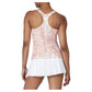 Womens Deuce Court Printed Racerback Tennis Tank Animal Apparel Fila