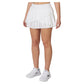 Women's Asymmetrical Pleated Tennis Skort White Apparel Fila