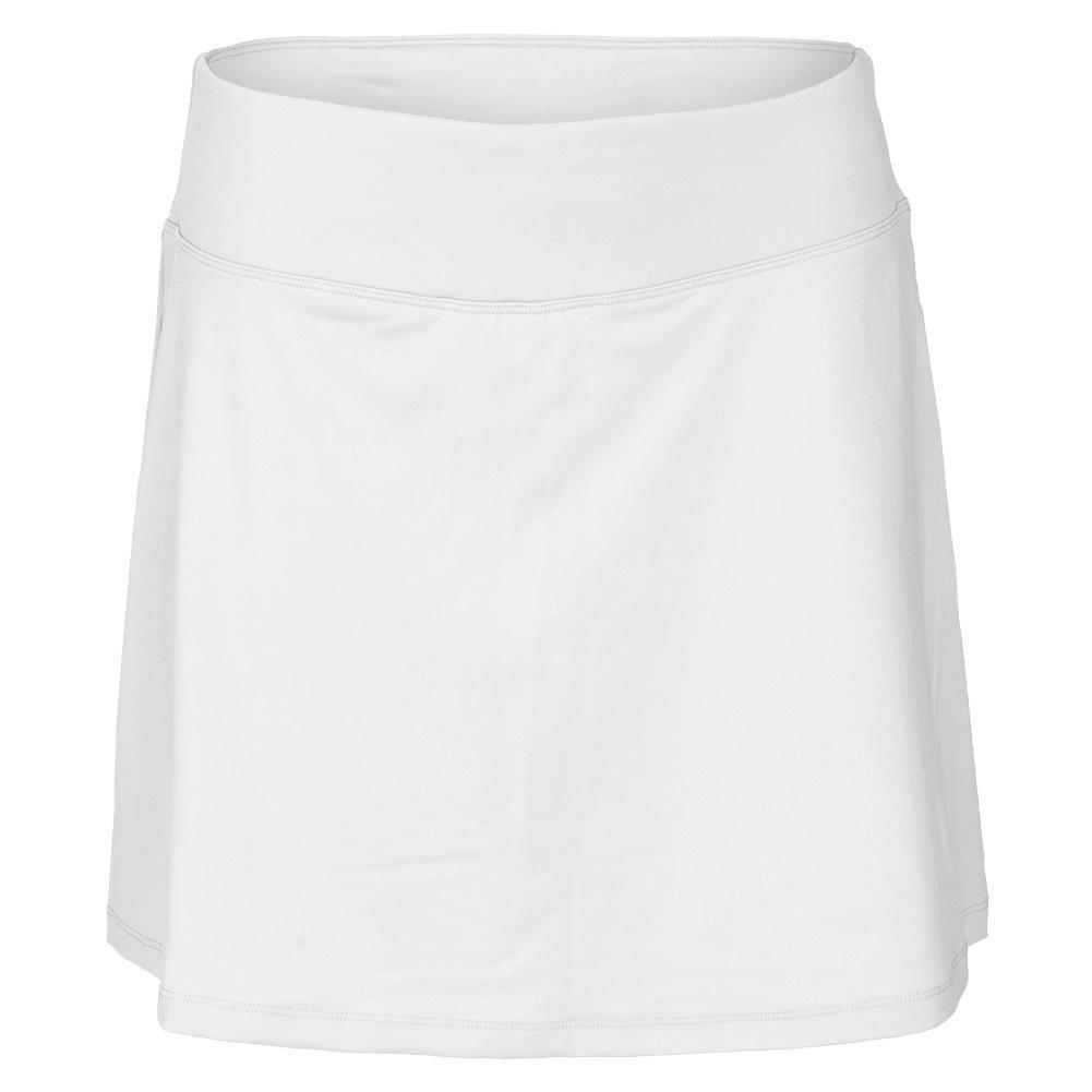Women's Flirty Flare Pickleball Skort White Apparel Fila