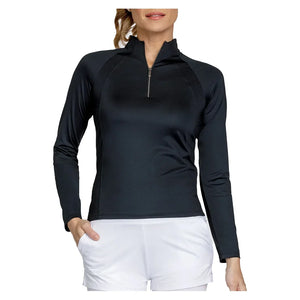 Women's Imelda Long Sleeve 3/4 Zip Tennis Top Apparel Tail