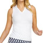 Women`s Sakura Tennis Tank Chalk Apparel Tail