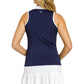 Women`s Sakura Tennis Tank Navy Blue Apparel Tail