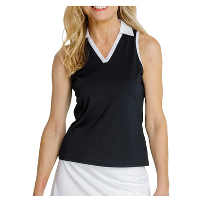 Women`s Sakura Tennis Tank Onyx Apparel Tail