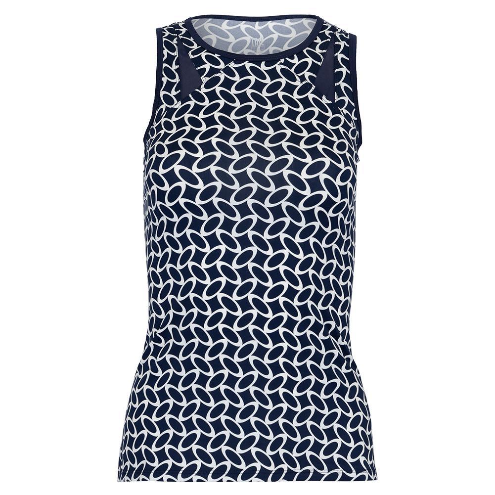 Women's Ciella Tennis Tank Oval Geo Apparel Tail
