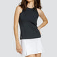 Women's Eudora Tennis Tank Onyx Apparel Tail