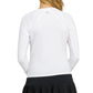 Women`s Legend Long Sleeve Tennis Raglan Chalk Apparel Tail