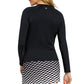 Women`s Legend Long Sleeve Tennis Raglan Onyx Apparel Tail
