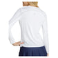 Women`s Gastonia Long Sleeve Tennis Top Chalk Apparel Tail