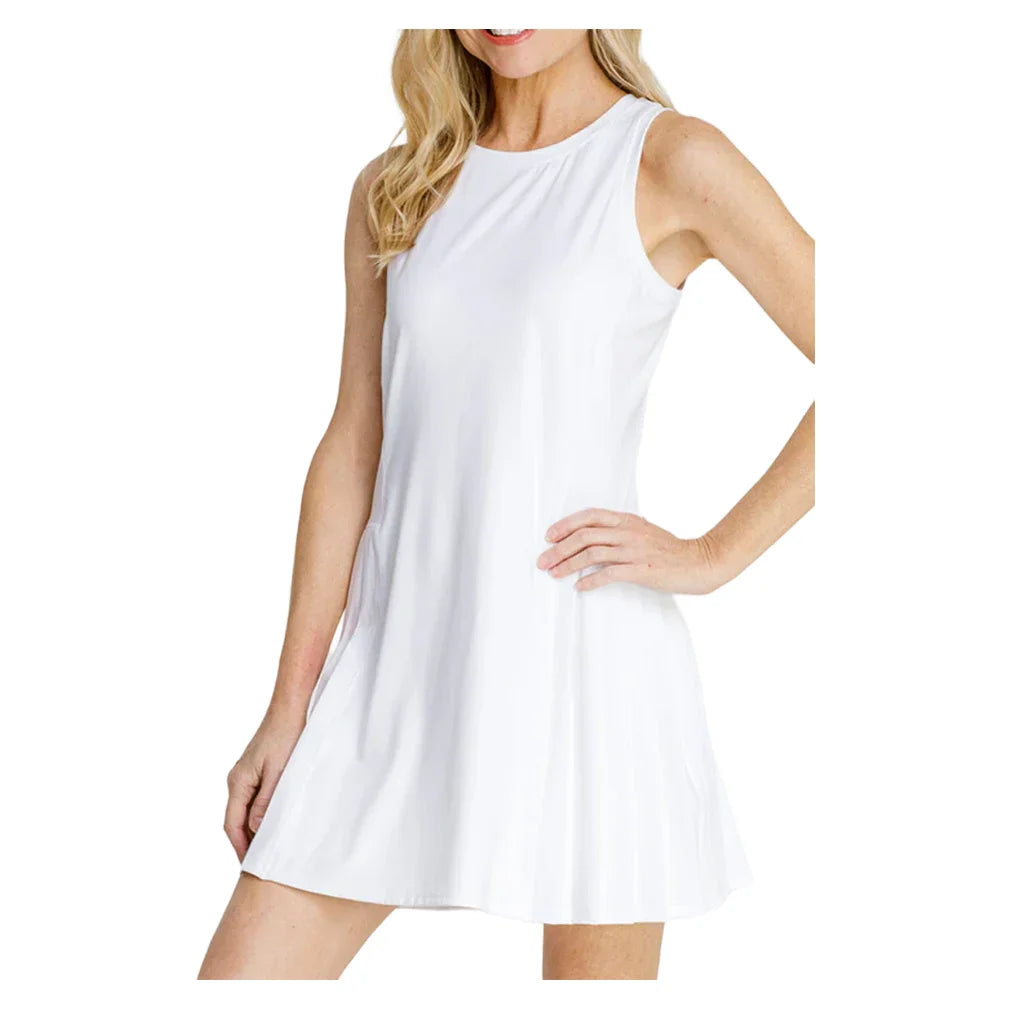 Women`s Sinaya Tennis Dress Chalk Apparel Tail