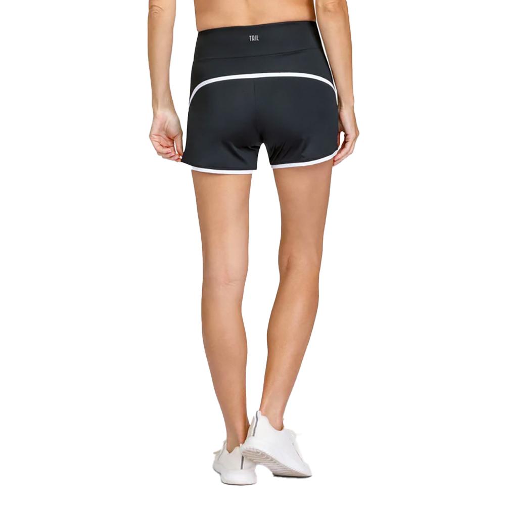 Women's Kalina 4 Inch Tennis Short Onyx Apparel Tail