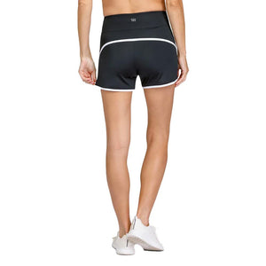 Women's Kalina 4 Inch Tennis Short Onyx Apparel Tail