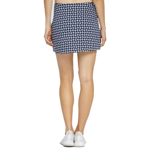 Women's Silo 15.5 Inch Tennis Skort Oval Geo Apparel Tail
