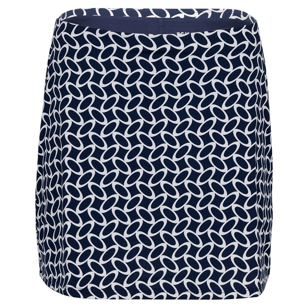 Women's Silo 15.5 Inch Tennis Skort Oval Geo Apparel Tail