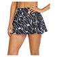 Women`s Skyline 13.5 Inch Flounce Tennis Skort Cascade Geo Apparel Tail