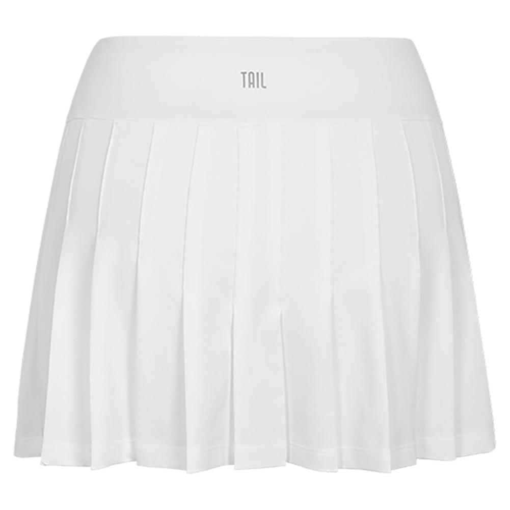 Women's Jillian 13.5 Inch Tennis Skort Chalk Apparel Tail