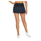 Women's Jillian 13.5 Inch Pleated Tennis Skort Onyx Apparel Tail