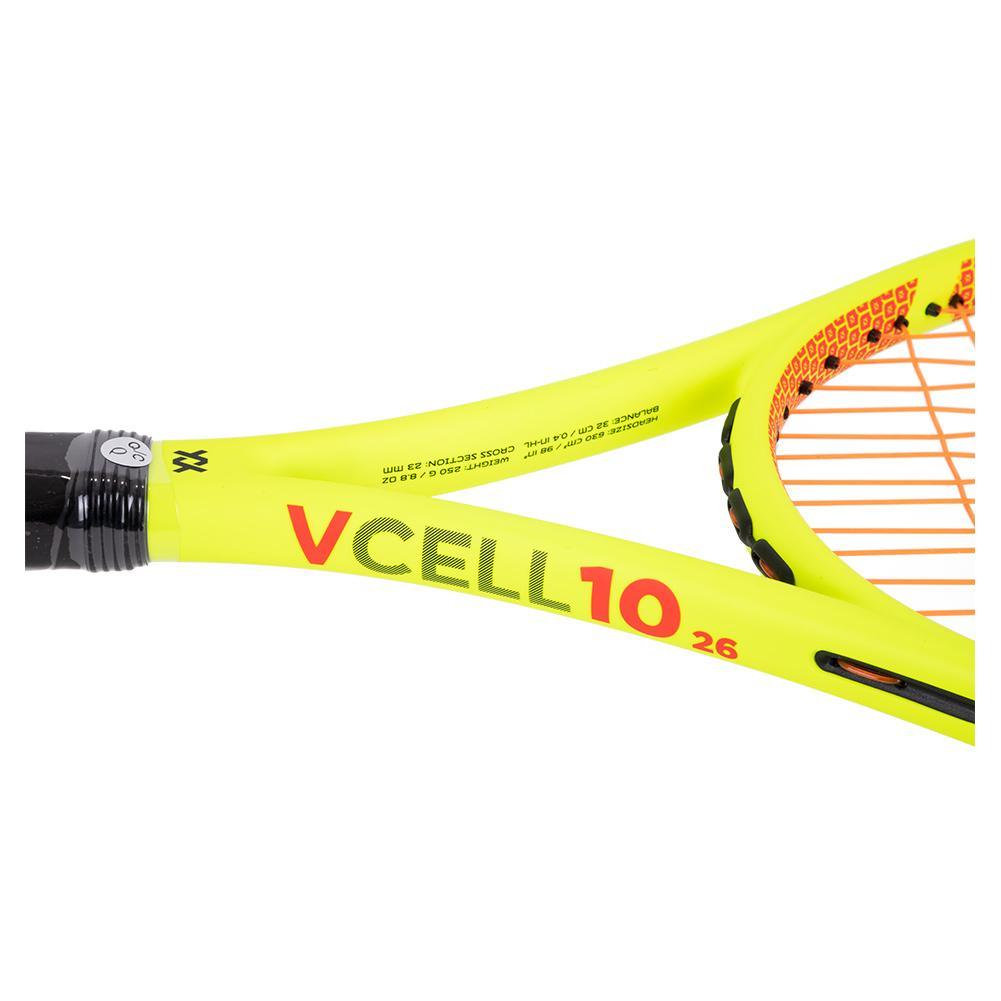 Juniors` V-Cell 10 Prestrung Tennis Racquet Racquets Volkl