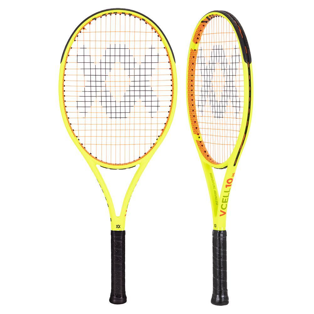 Juniors` V-Cell 10 Prestrung Tennis Racquet Racquets Volkl