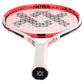 Juniors` Revolution 23 Prestrung Tennis Racquet White and Hot Pink Racquets Volkl