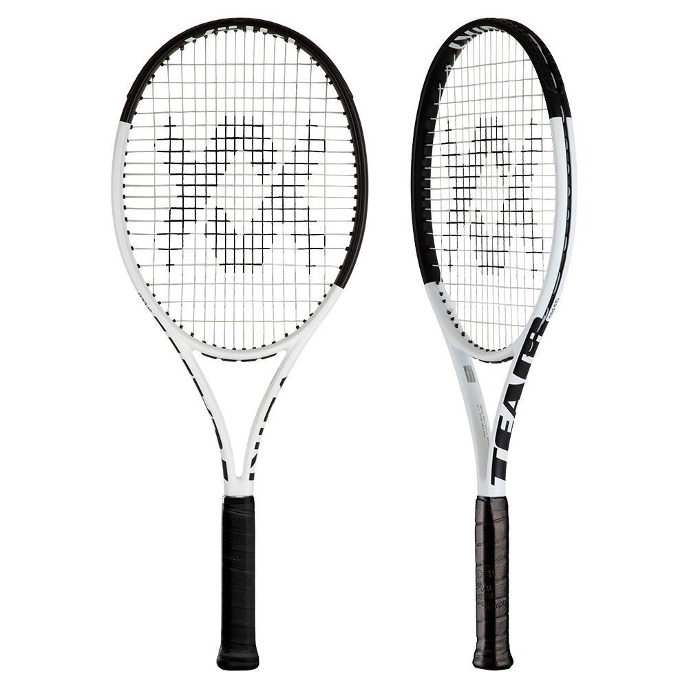 Team Speed Prestrung White and Black Tennis Racquet Racquets Volkl