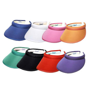 Women`s Solid Clip-On Visor Apparel Glove It