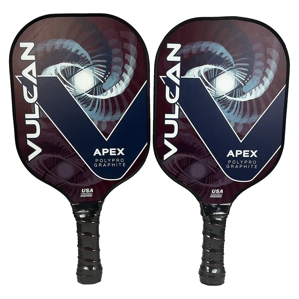 Apex Pickleball Paddle Set Racquets Vulcan
