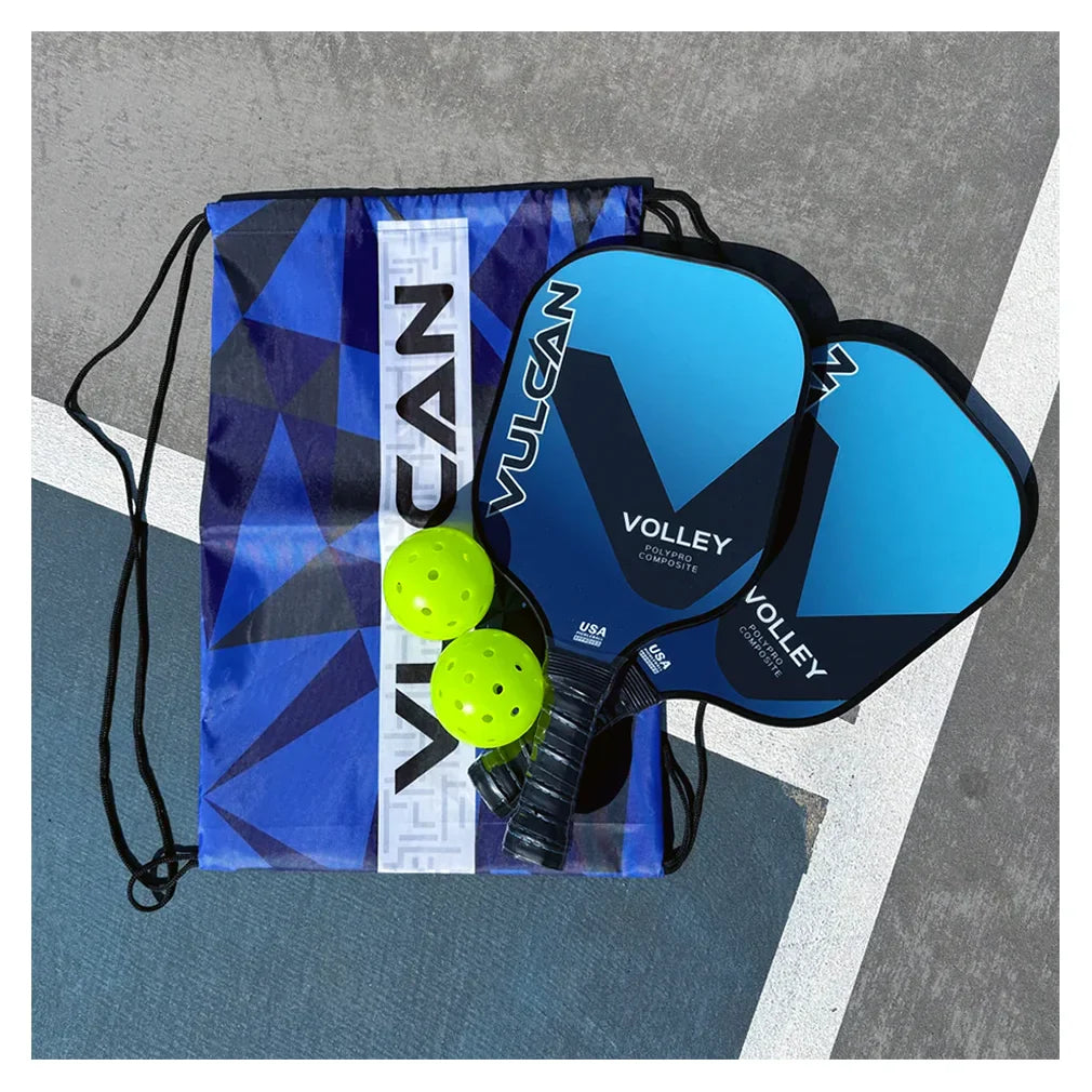 Volley Pickleball Paddle Set Racquets Vulcan