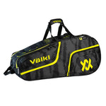 Tour Zebra Combi Tennis Bag Black and Neon Yellow Bags Volkl