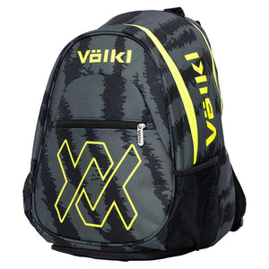 Tour Zebra Tennis Backpack Black and Neon Yellow Bags Volkl