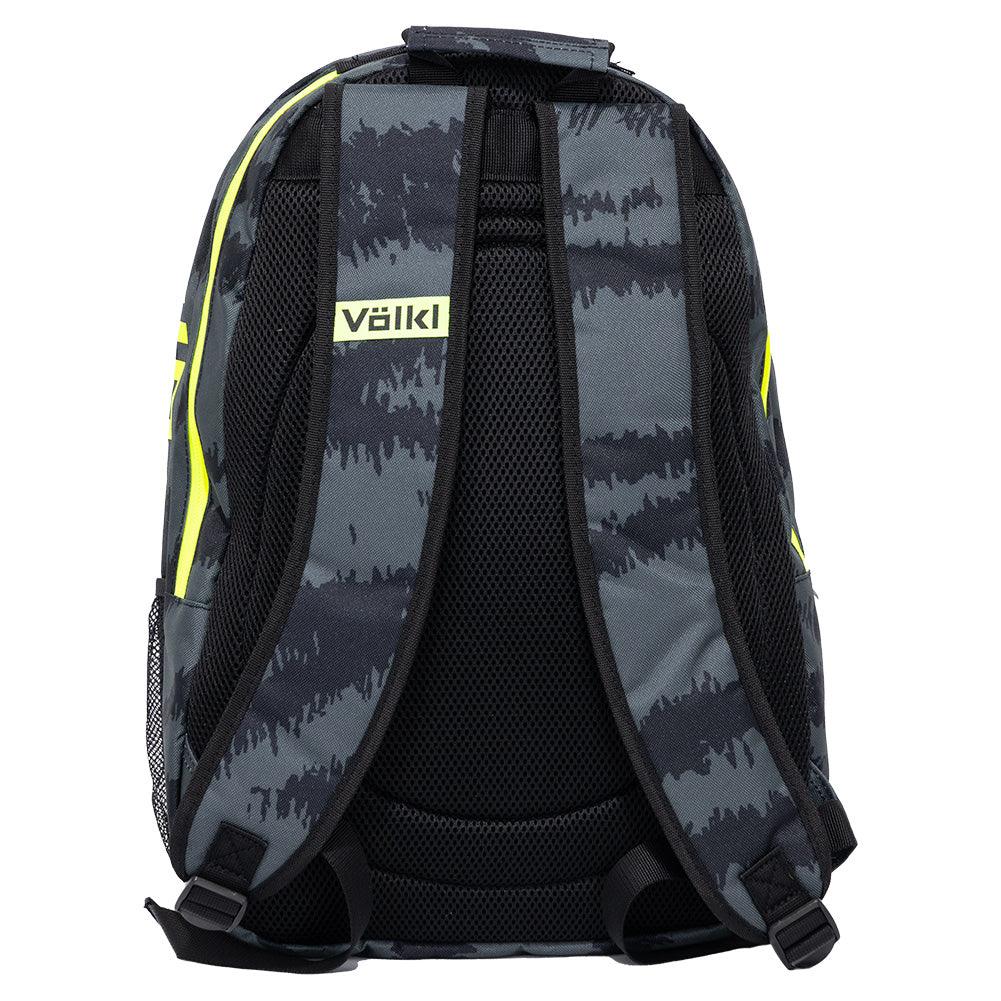 Tour Zebra Tennis Backpack Black and Neon Yellow Bags Volkl