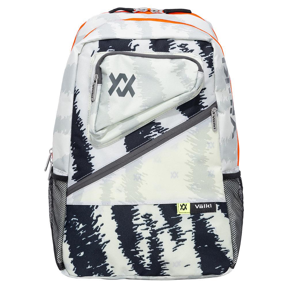 Tour Zebra Euro Tennis Backpack Black and Neon Yellow Bags Volkl