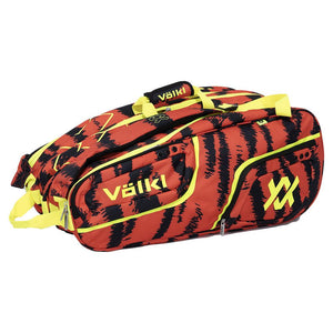 Tour Zebra Mega Tennis Bag Lava Red and Black Bags Volkl