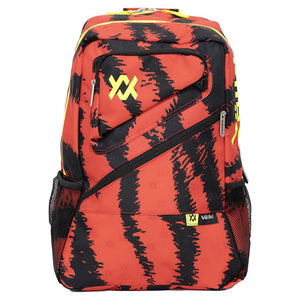 Tour Zebra Euro Tennis Backpack Lava Red and Black Bags Volkl