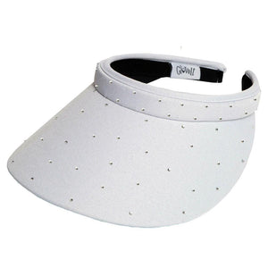 Women`s Bling Slide On Visor Apparel Glove It