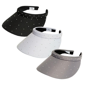 Women`s Bling Slide On Visor Apparel Glove It