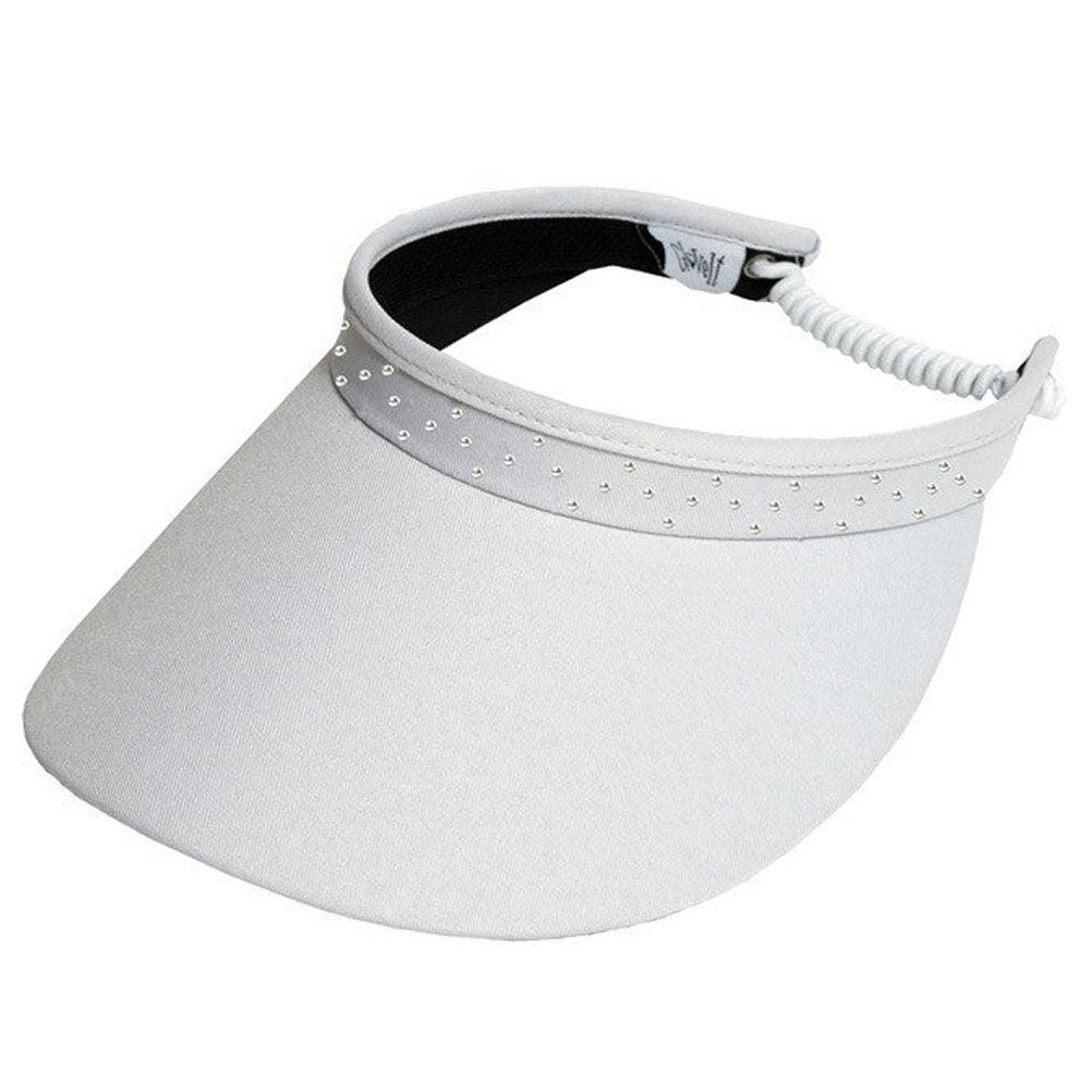 Women`s Bling Coil Visor Apparel Glove It
