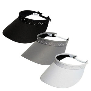 Women`s Bling Coil Visor Apparel Glove It