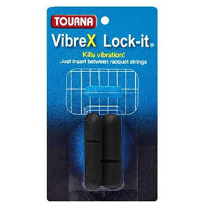 Locking Tennis Dampeners Black Accessories Tourna